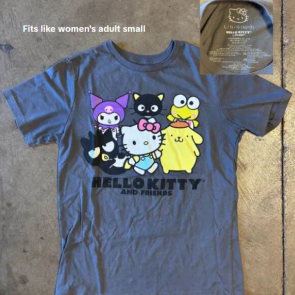 Sanrio and Cartoon Character T-Shirt Lot - Hello Kitty, Bluey, Minions - Picture 2 of 9